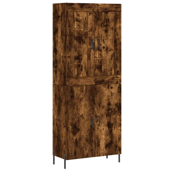 vidaXL Highboard R&auml;uchereiche 69,5x34x180 cm Holzwerkstoff