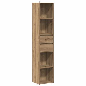 vidaXL B&uuml;cherregal Artisan-Eiche 36x30x171 cm Holzwerkstoff