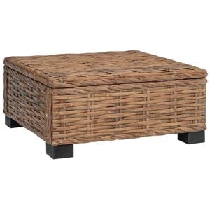 vidaXL Couchtisch GENDT Naturrattan Natur 67 x 60 x 30 cm