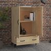 vidaXL Highboard Sonoma-Eiche 70x31x115 cm Holzwerkstoff