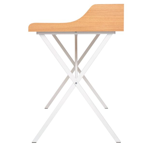 vidaXL Büroschreibtisch Natur Holz