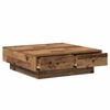 vidaXL Couchtisch Altholz 90 x 90 x 28 cm Holzwerkstoff