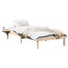 vidaXL Bettrahmen Natur 90 x 190 cm Massives Kiefernholz