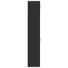 vidaXL Hochschrank Schmal Schwarz 30x42,5x225 cm Holzwerkstoff