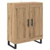 vidaXL Highboard Artisan-Eiche 69,5 x 34 x 180 cm Holzwerkstoff
