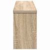 vidaXL Wandmontierter Kleiderst&auml;nder Sonoma-Eiche 75 x 16 x 26 cm