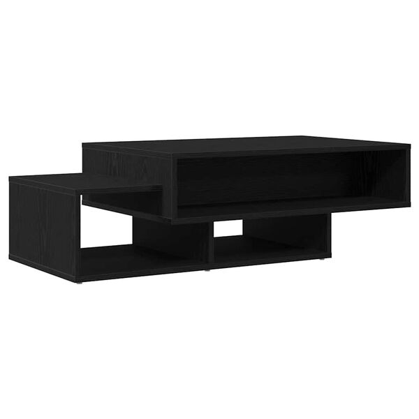 vidaXL Couchtisch Schwarz Eichen-Optik 105x55x32 cm Holzwerkstoff