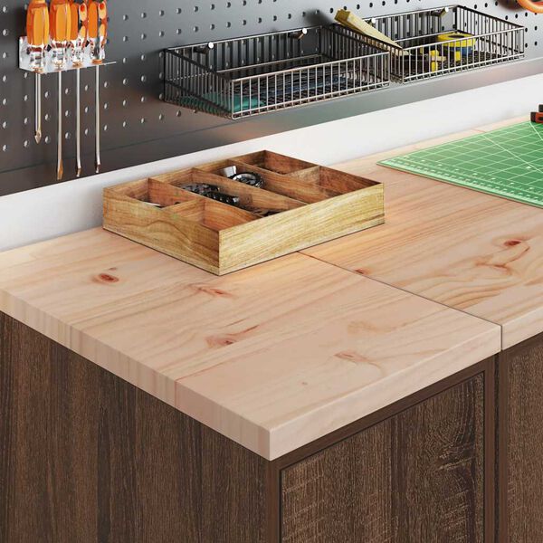 vidaXL Garagen-Aufbewahrungsschrank 30x51x85 cm Massivholz Kiefer