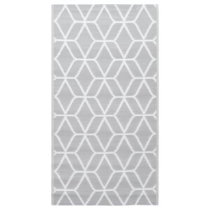vidaXL Outdoor-Teppich ARAKIL Grau 160x230 cm PP