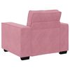 vidaXL Sessel Rosa 100x78x84 cm Samt