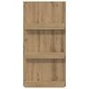 vidaXL Magazinregal Artisan-Eiche 51 x 11 x 102 cm Holzwerkstoff