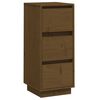 vidaXL Sideboard Honigbraun 32x34x75 cm Massivholz Kiefer