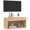 vidaXL TV-Schrank mit LED-Leuchten Sonoma-Eiche 60x30x30 cm
