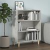 vidaXL Sideboard Betongrau 69,5x32,5x90 cm Holzwerkstoff