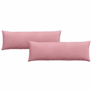 vidaXL Sofakissen 2 St&uuml;ck Rosa 120 x 40 cm Cordstoff