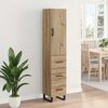 vidaXL Highboard Artisan-Eiche 34,5 x 34 x 180 cm Holzwerkstoff