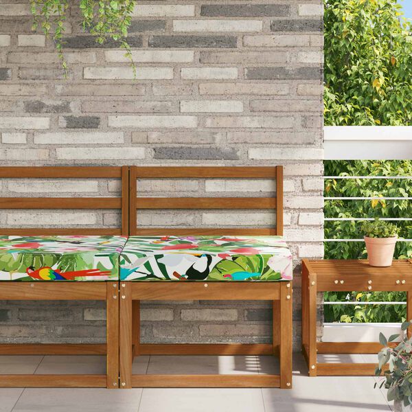 vidaXL Sofakissen f&uuml;r drau&szlig;en Bunt 60 x 60 x 8 cm Polyester