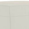 vidaXL Sitzbank Creme 100x35x41 cm Samt