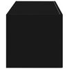 vidaXL TV-Wandschrank Schwarz 78,5 x 31 x 29,5 cm Holzwerkstoff