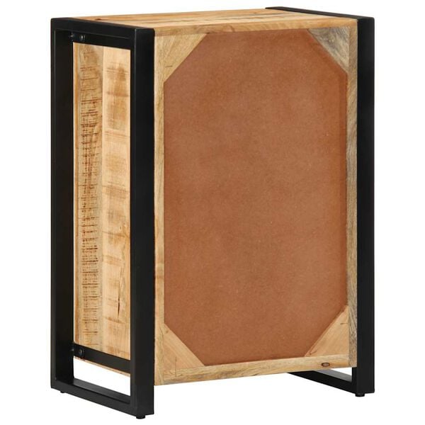 vidaXL Sideboard 50x35x70 cm Raues Mangoholz