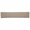 vidaXL Palettenkissen Taupe 200 x 40 x 8 cm Oxford Stoff