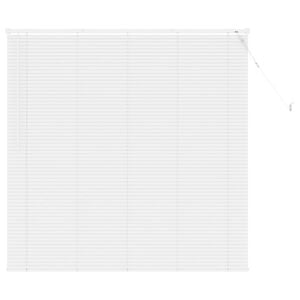 vidaXL Venetianer Jalousie Verstellbar Wei&szlig; 150 x 160 cm PVC