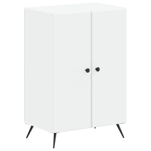 vidaXL Schuhschrank BREDA 59,5 x 39,5 x 90 cm Holzwerkstoff Wei&szlig;