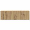 vidaXL 6-tlg. TV-Schrank-Set Wandmontage Artisan-Eiche Holzwerkstoff