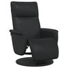 vidaXL Massage Relaxsessel Schwarz Kunstleder