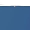 vidaXL Senkrechtmarkise Blau 60x800 cm Oxford-Gewebe