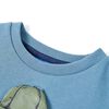 Kinder-Sweatshirt Mittelblau 92