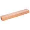 vidaXL Wandregal Hellbraun 60x10x6 cm Massivholz Eiche Behandelt