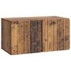 vidaXL Wandmontierter TV-Schrank 59,5 x 31 x 30 cm Altholz