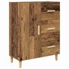 vidaXL Highboard Altholz 69,5 x 34 x 180 cm Holzwerkstoff