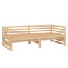 vidaXL Tagesbett Ausziehbar 2x(90x200) cm Massivholz Kiefer