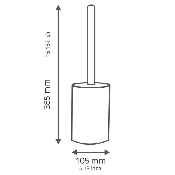 RIDDER Toilettenb&uuml;rste Disco Gelb