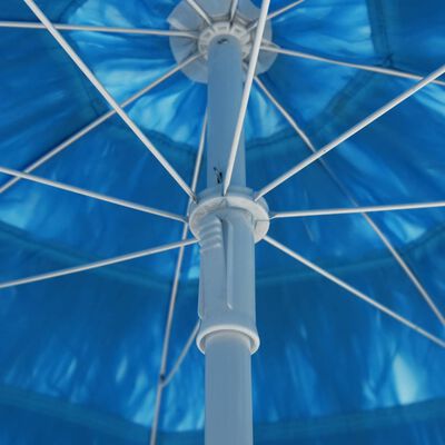 vidaXL Hawaii Sonnenschirm Blau 180 cm