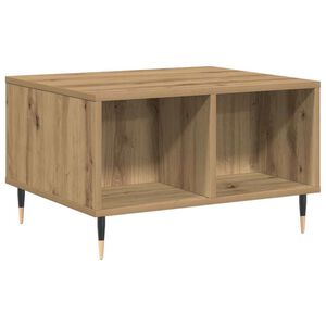 vidaXL Couchtisch Artisan-Eiche 60x50x36,5 cm Holzwerkstoff