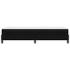 vidaXL Boxspringbett mit Matratze Schwarz 100 x 200 cm Stoff