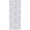 vidaXL Duschrollo 100x240 cm Quadratmuster