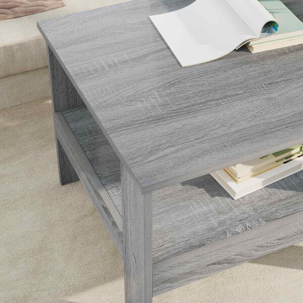 vidaXL Couchtisch Graues Sonoma 57 x 55 x 45 cm Holzwerkstoff