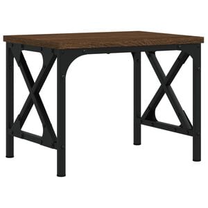 vidaXL Druckerst&auml;nder Braun Eichen-Optik 40x30x31 cm Holzwerkstoff