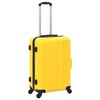 vidaXL Hartschalen-Trolley-Set 3 Stk. Gelb ABS