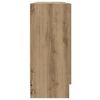 vidaXL Sideboard Artisan-Eiche 120x30,5x70 cm Holzwerkstoff