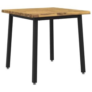 vidaXL Live Edge Esstisch 60 x 55 x 75 cm Massivholz Akazie