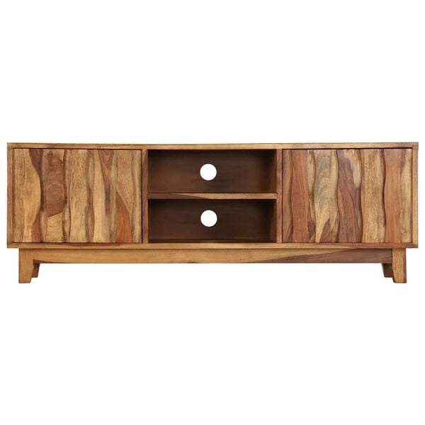 vidaXL TV-Schrank Massivholz Akazie 118x30x40 cm