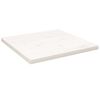 vidaXL Tischplatte Wei&szlig; 40x40x2,5 cm Massivholz Kiefer Quadratisch