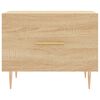 vidaXL Couchtisch Sonoma-Eiche 50x50x40 cm Holzwerkstoff