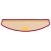 vidaXL Stufenmatten Selbstklebend 5 Stk. 65x21x4 cm Rot