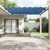 vidaXL Senkrechtmarkise Blau 60x1000 cm Oxford-Gewebe